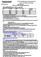 Kì thi chọn học sinh giỏi vùng Duyên hải bắc bộ lớp 10 THPT năm học 2009 - 2010môn Hoá Học